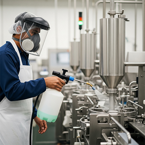 Ozone-based Disinfection in Food Processing Unit for hygienic operations